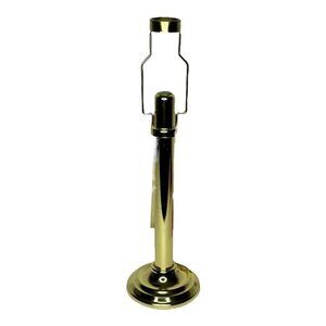 Partylite Vintage Brass (Gold) Taper Candle Holder Stand 14" Tall W/O Glass